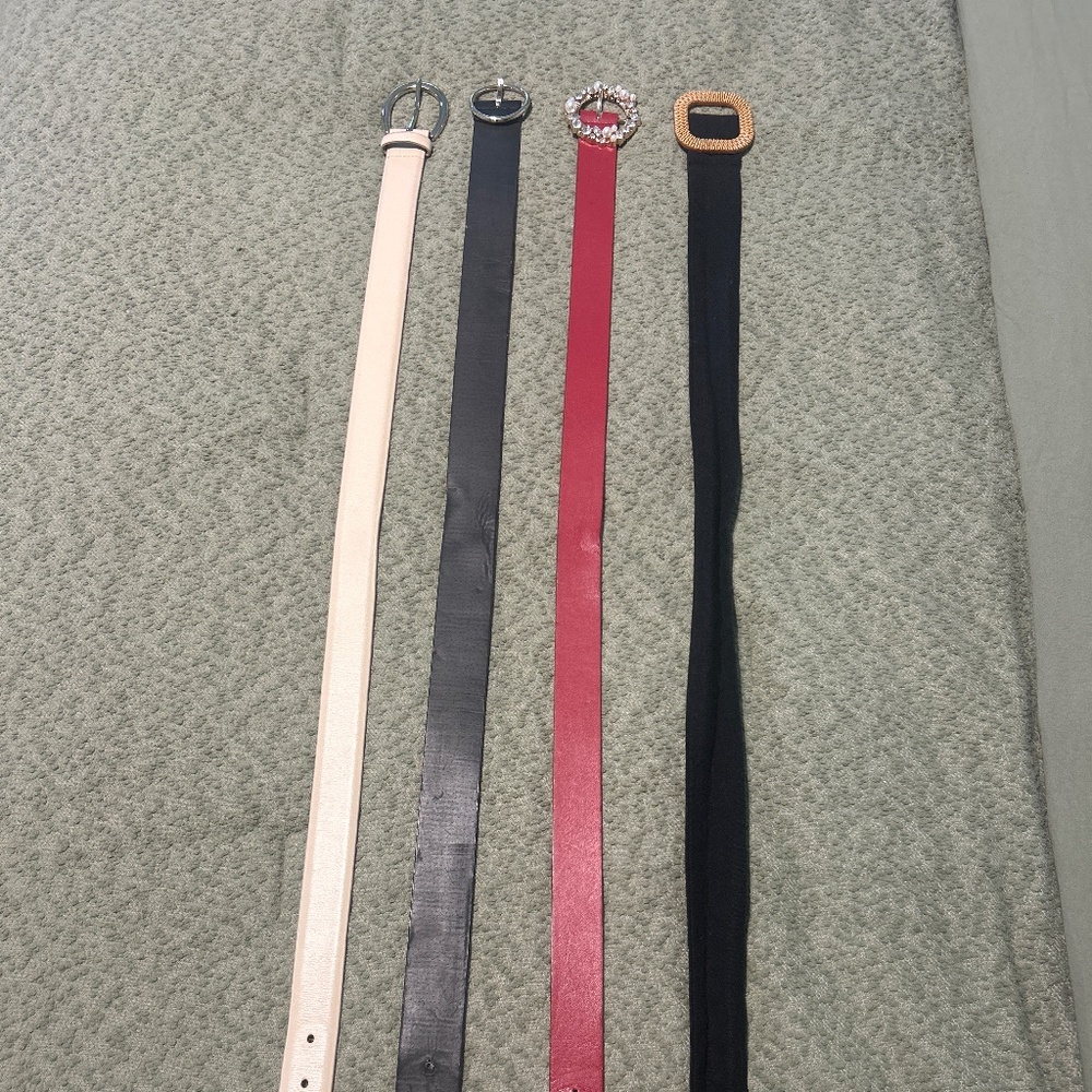 Variety pack of belts